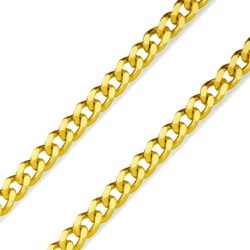 Corrente De Ouro 18k Groumet De 5,3mm Com 60cm - 1... - Fábrica do Ouro ®