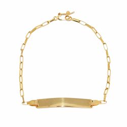 Pulseira Infantil De Ouro 18k Cartie De 16cm Com C... - Fábrica do Ouro ®️