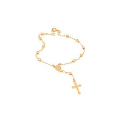Pulseira De Ouro 18k Terço De Mão Com 20cm - 10151... - Fábrica do Ouro ®️