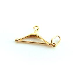 Pingente De Ouro 18k Cabide - 100253 - Fábrica do Ouro ®️