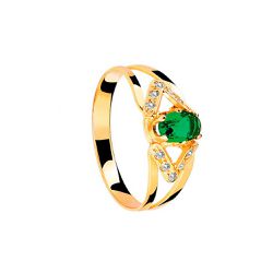 Anel De Formatura De Ouro 18k Mianmar - Feminino -... - Fábrica do Ouro ®️