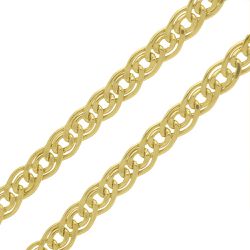 Corrente De Ouro 18k Romana De 5,0mm Com 40cm - 10... - Fábrica do Ouro ®️