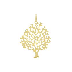 Pingente De Ouro 18k Árvore Vazada - 103120 - Fábrica do Ouro ®️