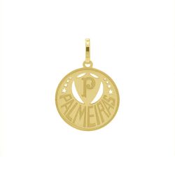 Pingente De Ouro 18k Time Palmeiras M - 103127 - Fábrica do Ouro ®️