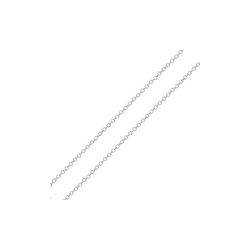 Corrente De Ouro Branco 18k Elo Português De 1mm C... - Fábrica do Ouro ®️