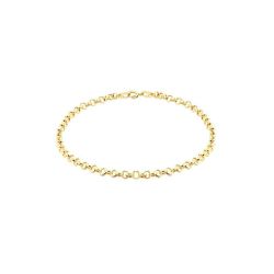 Pulseira Infantil De Ouro 18k Português De 2,5mm C... - Fábrica do Ouro ®️