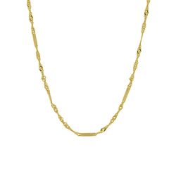 Corrente De Ouro 18k Singapura Com Chapinha Com 45... - Fábrica do Ouro ®️