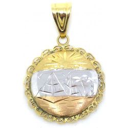Pingente De Ouro 18k Escravas Tricolor De 25mm - 1... - Fábrica do Ouro ®️