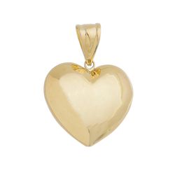 Pingente De Ouro 18k Coração GG - 101700 - Fábrica do Ouro ®️