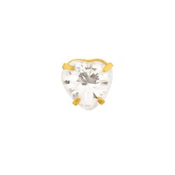 Pingente Ponto De Luz De Ouro 18k Com Zircônia Cor... - Fábrica do Ouro ®️