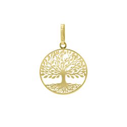 Pingente De Ouro 18k Arvore da Vida Vazado/lisa - ... - Fábrica do Ouro ®️