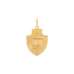 Pingente De Ouro 18k Time Vasco Médio - 101988 - Fábrica do Ouro ®️