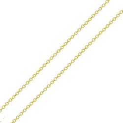 Corrente De Ouro 18k Elo Português De 1mm Com 60cm... - Fábrica do Ouro ®️