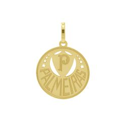 Pingente De Ouro 18k Time Palmeiras G - 103128 - Fábrica do Ouro ®️