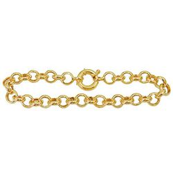 Pulseira De Ouro 18k Português De 3,0mm Com 19cm -... - Fábrica do Ouro ®️