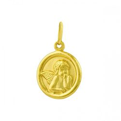 Pingente De Ouro 18k Anjinho - 100288 - Fábrica do Ouro ®️