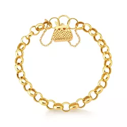Pulseira De Ouro 18k Elo Português Com Fecho De Bo... - FÁBRICA DO OURO - ATACADO