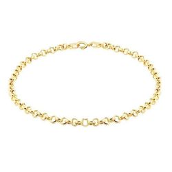 Pulseira De Ouro 18k Português De 2,5mm Com 16cm -... - Fábrica do Ouro ®️
