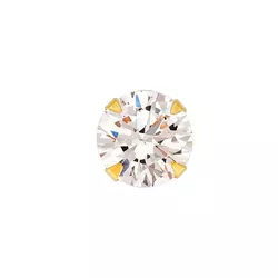 Brinco Masculino Individual De Ouro 18k Zircônia D... - Fábrica do Ouro ®️