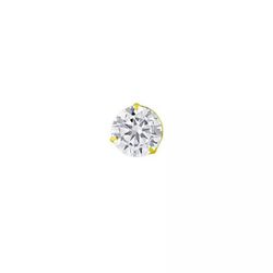 Pingente Ponto De Luz De Ouro 18k Com Zircônia De ... - Fábrica do Ouro ®️