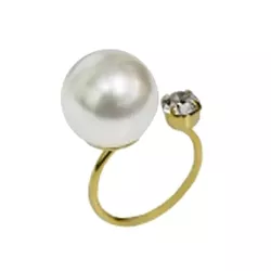 Anel De Ouro 18k Estilo Diores com zircônia - 1003... - Fábrica do Ouro ®️