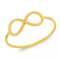 Anel De Ouro 18k Fio Infinito - 101954 - Fábrica do Ouro ®️