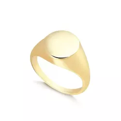 Anel De Ouro 18k Redondo Mindinho - 103254 - Fábrica do Ouro ®️