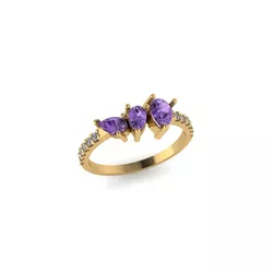 Anel Provençal Ouro 18k - 102806 - Fábrica do Ouro ®️