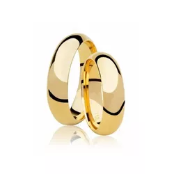 Par De Aliança Casamento De Ouro 18k Anatômica De ... - Fábrica do Ouro ®️