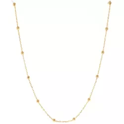 Corrente De Ouro 18k Cartie Com Bolinhas De 3,0mm ... - FÁBRICA DO OURO - ATACADO