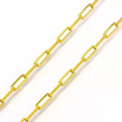 Corrente De Ouro 18k Cartie Longa De 1,7mm Com 60c... - Fábrica do Ouro ®️