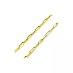 Corrente De Ouro 18k Cartie Ovalada De 3,3mm Com 6... - Fábrica do Ouro ®️