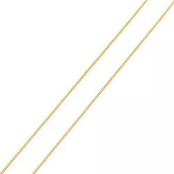 Corrente De Ouro 18k Groumet De 1mm Com 50cm - 101... - Fábrica do Ouro ®️