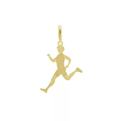 Pingente De Ouro 18k Atletismo Masculino - 101934 - Fábrica do Ouro ®️