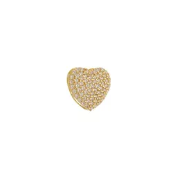 Pingente De Ouro 18k Coração Love - 103718 - Fábrica do Ouro ®️