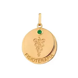 Pingente De Ouro 18k Formatura De Fisioterapia Com... - Fábrica do Ouro ®️