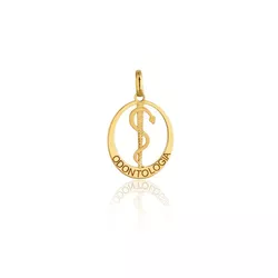 Pingente De Ouro 18k Formatura De Odontologia - 10... - Fábrica do Ouro ®️
