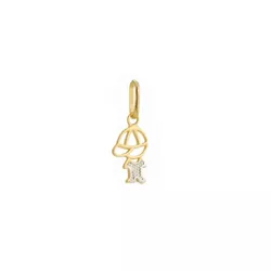 Pingente De Ouro 18k Menino Reluzente - 103703 - Fábrica do Ouro ®️