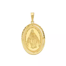 Pingente De Ouro 18k Nossa Senhora Das Graças - 10... - Fábrica do Ouro ®️