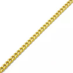Pulseira De Ouro 18k Groumet De 7,5mm Com 21cm - 1... - Fábrica do Ouro ®️