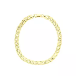 Pulseira De Ouro 18k Romana De 5,6mm Com 20cm - 10... - Fábrica do Ouro ®️