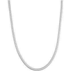 Corrente De Prata 925 Catena De 4,0mm Com 40cm - 2... - Fábrica do Ouro ®️