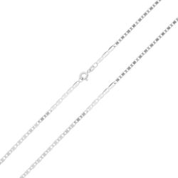 Corrente De Prata 925 Piastrine De 2,2mm Com 50cm ... - Fábrica do Ouro ®️