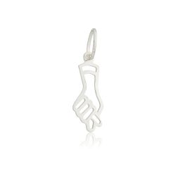 Pingente De Prata 925 Figa de 19mm - 204036 - Fábrica do Ouro ®️