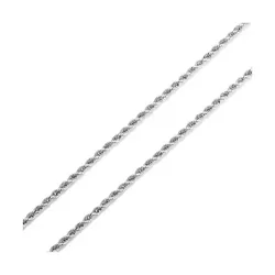 Corrente De Prata 925 Corda De 1,5mm Com 70cm - 20... - Fábrica do Ouro ®️