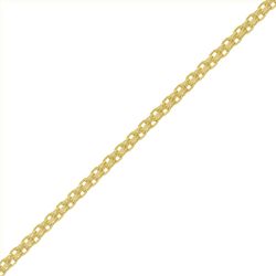 Tornozeleira De Ouro 18k Bismarck De 1,9mm Com 25c... - Fábrica do Ouro ®️