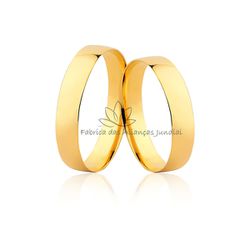 Alianças Para Noivado Em Ouro 10k Anatômicas - MM-134-10k - Fabrica das Alianças Jundiai