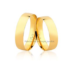 Alianças De Ouro Anatômicas Em Promoção - MM-135-10k - Fabrica das Alianças Jundiai