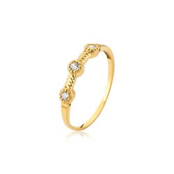 Anel Aparador em Ouro 18k - JP-12 - Fabrica das Alianças Jundiai