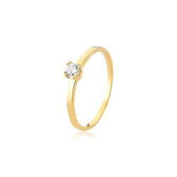 Solitário em Ouro 18k Delicado - JP-43 - Fabrica das Alianças Jundiai